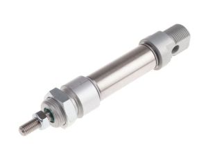 Siłownik dwustronnego działania ISO 6432 Ø 20mm, skok 25mm RS PRO