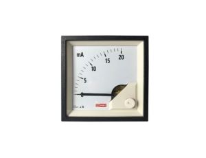 Amperomierz analogowy panelowy 20 (Input)mA DC -10C do +65C RS PRO