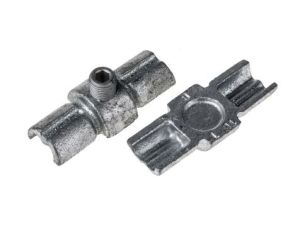 Zacisk łączący 75mm, Ø 33.7mm, RS PRO