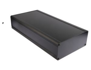 Obudowa radiatora Czarny IP40, 400 x 200 x 86mm, RS PRO