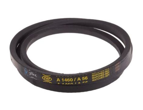 Pas napędowy, profil A, materiał: PET, guma, 13mm x 8mm x 1.42m, RS PRO