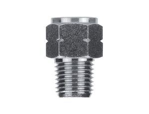 Adapter gwintowany typu przejściówka, 75 bar, NPTF, G, Mosiądz, 176-1115 /10szt./