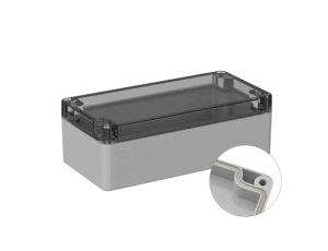 Obudowa ogólnego użytku ekranowana Szary IP66 Silikon, 80 x 160 x55mm, RS PRO 5U2