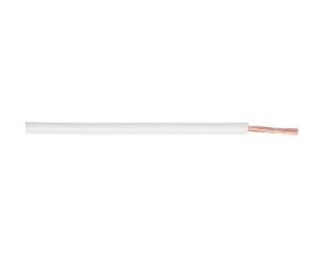 Przewód jednożyłowy linkowy, 2,5 mm, 14 AWG, PVC, 450/750 V, Biały, dł. 100m, RS PRO