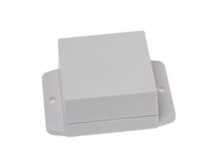 Obudowa Biały z kołnierzem, 50 x 50 x 27mm, RS PRO