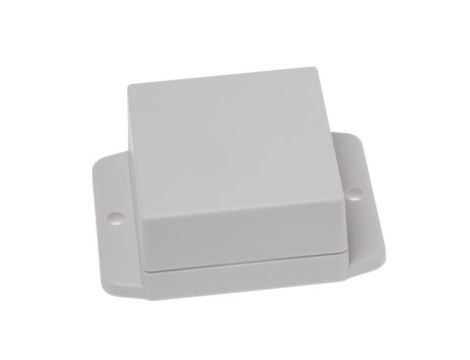 Obudowa Biały z kołnierzem, 50 x 50 x 27mm, RS PRO