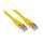 Kabel kat. 5e F/UTP Żółty 3m
