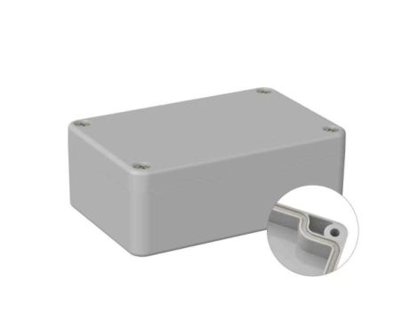 Obudowa ogólnego użytku ekranowana Szary IP66 Silikon, 64 x 98 x 36.4mm, RS PRO 5U2