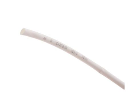 Osłona termokurczliwa Biały 2:1, średnica 1.6mm, dł. 10m, RS PRO