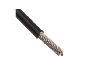 Przewód o podwyższonej odporności ETFE Czarny, 100m 37/0,25 mm, 600 V, -75 → +150C, Ø 2.46mm, RS PRO