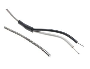 Termopara typ J do +350C 13mm kabel 2m, Włókno szklane IEC