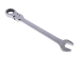 Uniwersalny klucz zapadkowy, roz. 19 mm, dł. 248 mm, materiał: Stal chromowo-wanadowa, RS PRO