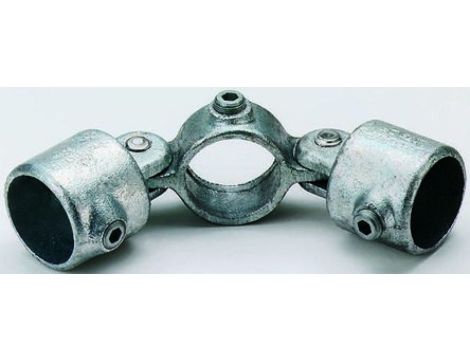 Łącznik podwójny obrotowy, Ø 48.3mm, RS PRO