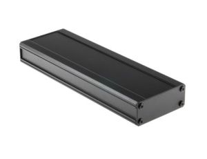 Obudowa radiatora Czarny IP40, 300 x 100 x 41mm, RS PRO