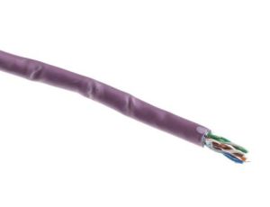 Kabel kat. 5e F/UTP Fioletowy 305m