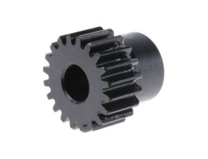 Koło zębate walcowe, moduł: 1, l.zębów: 20, śr. piasty: 16mm, śr. otworu: 8mm, Stal