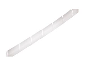 Opaska spiralna, Ø , Ø Maximum of 8mm, materiał: Polietylen, kolor: Naturalny, RS PRO