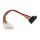 Kabel SATA, Zespół kabla połączeniowego, Molex 4-stykowe - SATA, 100mm