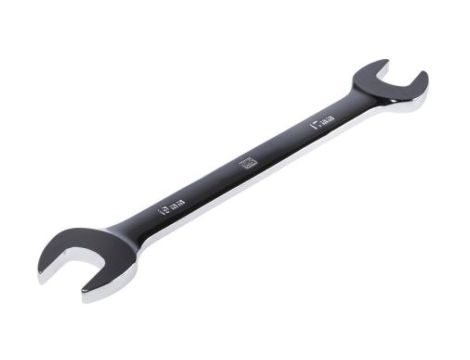 Klucz otwarty dwustronny, roz. 17 x 19 mm, dł. 227 mm, materiał: Stal chromowo-wanadowa, RS PRO