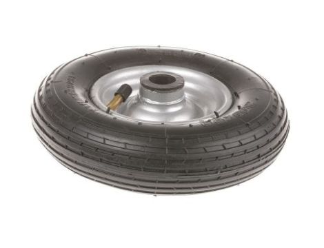 Kółko do wózka, Pneumatyczne, Guma, Czarny, obc.: 75kg, śred.: 196mm, szer.: 48mm