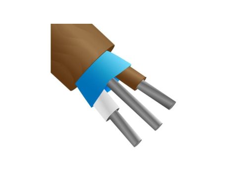 Przewód termoparowy T, -10 → +105 C., dł. 10m, izolacja: PVC, 7-żyłowy, RS PRO