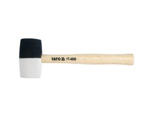 MŁOTEK GUMOWY CZARNO-BIAŁY 780G