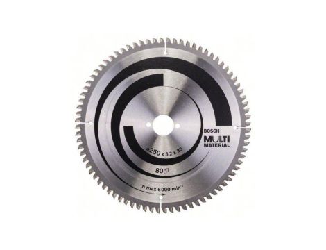 Piła tarczowa-t multi 250*3,2*30z80
