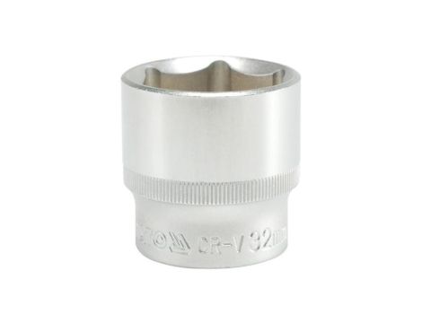 NASADKA KRÓTKA 6-KĄTNA CHROMOWANA 1/2 32MM