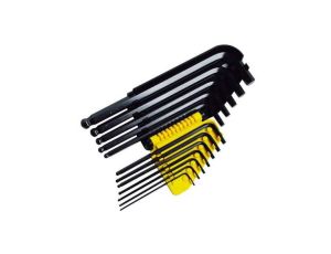 KLUCZ IMBUSOWY KPL. 12SZT (1/16-3/8) ZASOBNIK PLAST. E