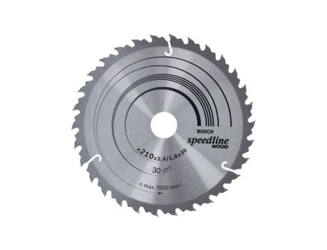 Piła tarczowa h speedline 210*2,6*30z30