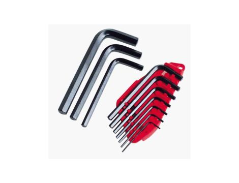 KLUCZ IMBUSOWY KPL. 10SZT (1,5-10MM) ZASOBNIK PLAST. E