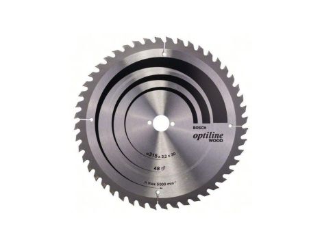 Piła tarczowa-t optiline wood 315*3,2*30/z48