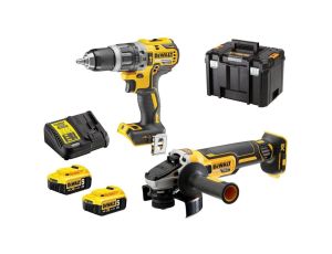 Zest. elektronarzędzi akum. dcd796+dcg405 2*5.0ah