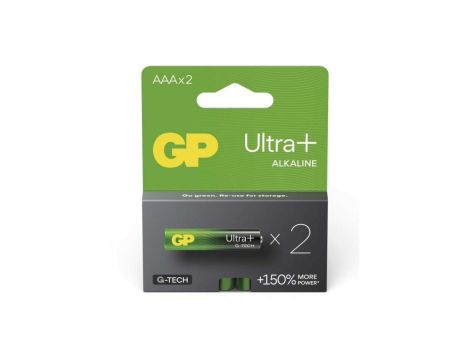 GP bateria alkaliczna ULTRA PLUS AAA (LR03) 2PP /2szt./