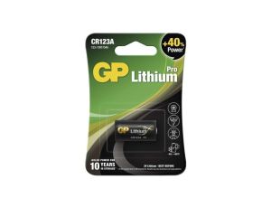 GP bateria litowa CR123A, 1BL /1szt./