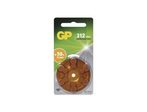 GP bateria do aparatu słuch. ZA312 6BL /6szt./