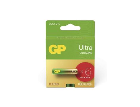 GP bateria alkaliczna ULTRA AAA (LR03) 6VP /6szt./