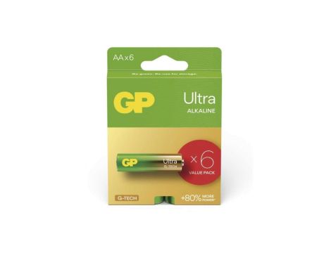 GP bateria alkaliczna ULTRA AA (LR6) 6VP /6szt./