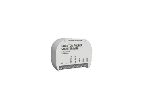 GRENTON ROLLER SHUTTER WiFi, FLUSH, WRS-201-W-01