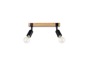 Plafon ZUCA 2 czarny