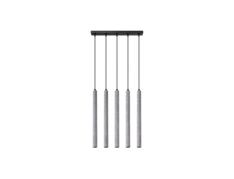 Lampa wisząca PASTELO 5L beton