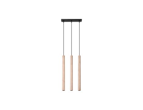 Lampa wisząca PASTELO 3L drewno