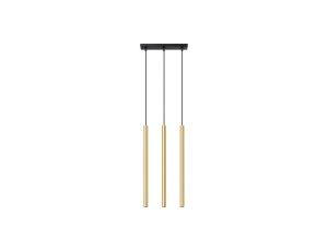 Lampa Wisząca PASTELO 3L złoty połysk