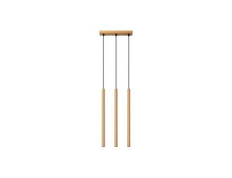 Lampa wisząca PASTELO 3L złota