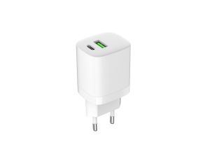 ŁADOWARKA SIECIOWA GaN PD/QC 4.0 1x USB-C 1x USB-A 30W ART