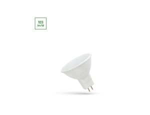 LED MR16 12V 4W SMD WW Z MLECZNĄ SZYBKĄ SPECTRUM