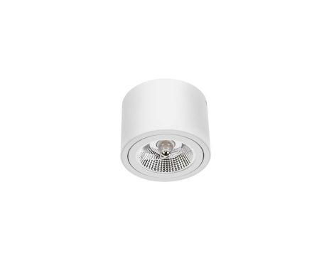 CHLOE AR111 NATYNKOWA GU10 250V IP20 139x100mm BIAŁY okrągła ruchoma