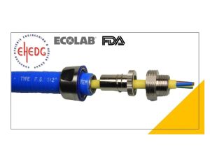 Dławik do peszla Sealtite 3/8 IP 68/69 M16x1,5 Hygienic Design stal nierdzewna 742.016.9