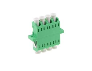 Adapter światłowodowy SM LC/APC Quad LCQUADGREEN