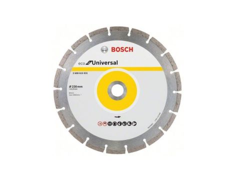 Tarcza diamentowa budowlana eco segmentowa 230mm